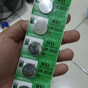 Baterai 1 Lembar Isi 5pcs MXL / MAXELL CR2032 Lithium Cell Battery Remot Jam Tangan kalkulator Keyless Motor Mobil Alat2 Elektronik