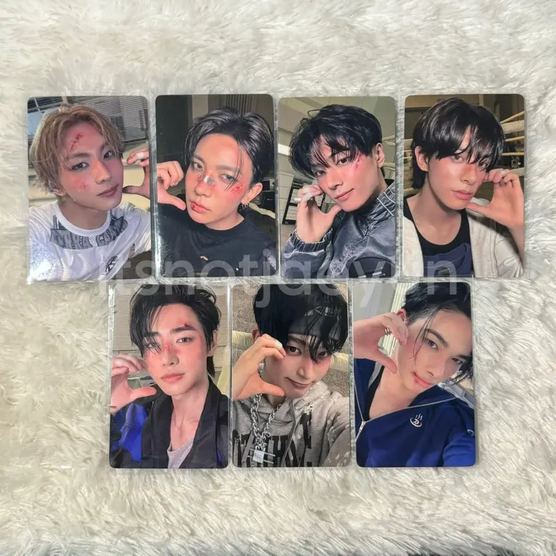 ENHYPEN YZY POB BOXING HEARTCHEECK (OFFICIAL PHOTOCARD)