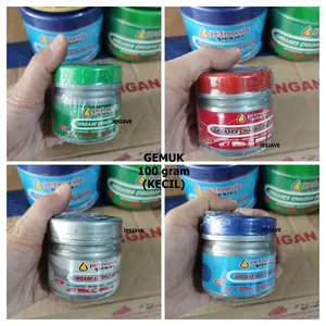 GEMUK Petroasia Greases 100gr Chassis Grease Petroasia 100gram (KECIL) Harga Satuan (Varian Green, Black, Blue, Grey/Hi-Temp)