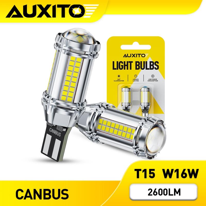 AUXITO 2PC T15 W16W 921 912 LED HD PRO Jector Thiết kế ống kính Canbus Lỗi Đèn…