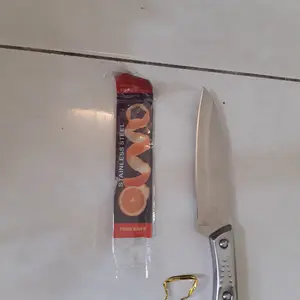 Pisau dapur stainless steel berbagai ukuran