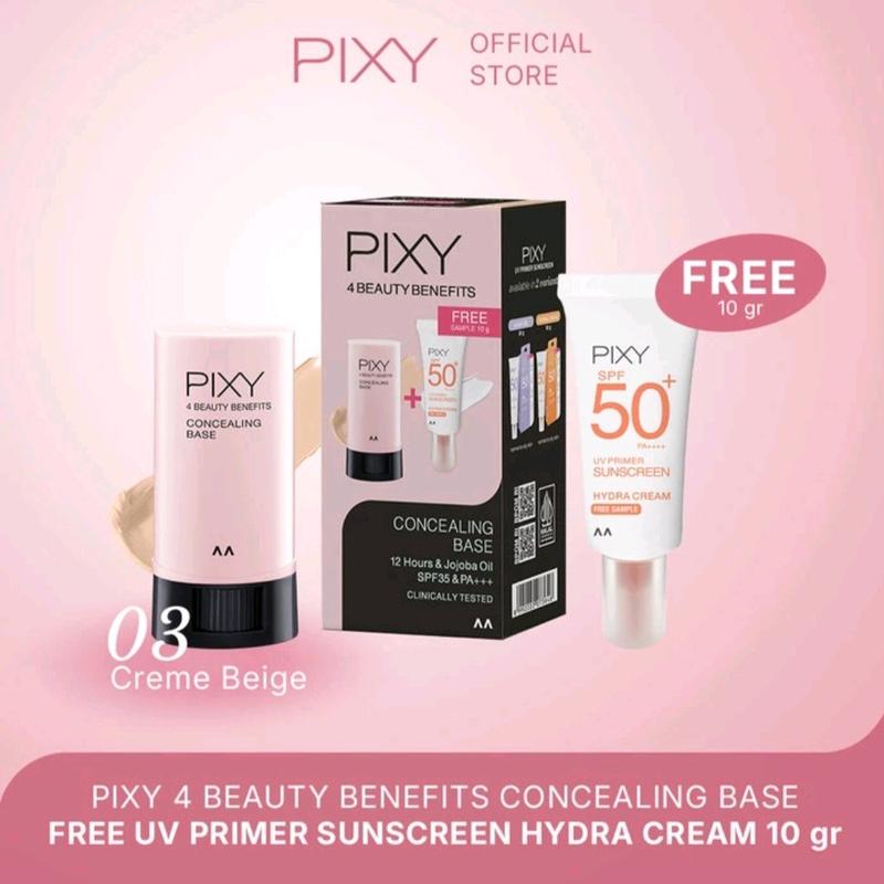 PIXY Concealing Base free Sunscreen - Concealer 5