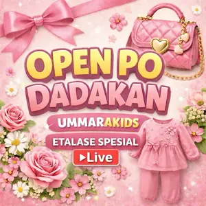 Setelan ummarakids bahan 100% cotton khusus co LIVE