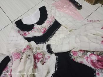 Product Review of Cherria.Co Gamis Kode LIVE Mewah Cherria Ld 110/120 Dress Muslim Wanita Balon Cantik gamisabaya from N**✨ 0