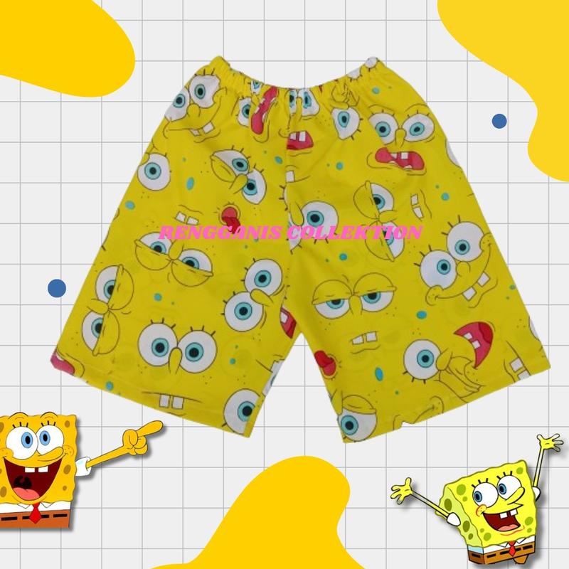 Rengganis celana pendek  anak laki laki dan perempuan/ celana kolor cewek dam cowok usia 1-6 tahun | pilih motif 2