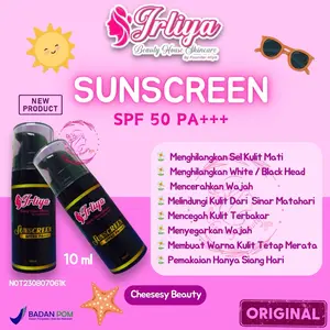 IRLIYA BEAUTY SKINCARE (SUNSCREEN SPF50 PA+++) 100% ORIGINAL MALAYSIA