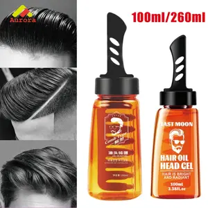 GEL RAMBUT SISIR Minyak Rambut Pria Styling Pomade Tahan Lama Tidak Lengket untuk Gaya Rambut Sehari-hari 260Ml