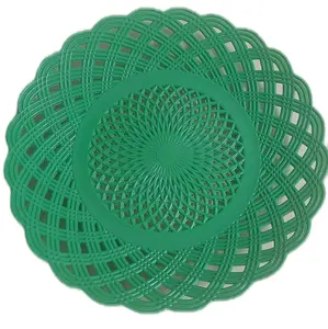 Piring Rotan 24Pis untuk Peralatan Dapur - Kitchenware ukr 25cm plastik ingka tahan lama ungu/ lilac