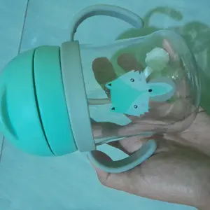 Botol Minum Bayi Gelas Anak Balita Training Cup Baby Sippy Cup BPA FREE ANTI SEDAK ANTI TUMPAH / Botol Minum Bayi Gelas Anak Balita Dengan Gagang / Botol Minum Anak Sedotan Lucu BOTOL MINUM BAYI KARAKTER Viral Aesthetic