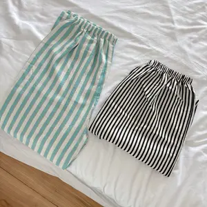 Dal Pants [SMALL SIZE] - Celana Tidur / Celana Santai / Celana Rumah Gingham Kotak Garis Korea