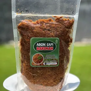 Barokah Abon Sapi Barokah - Rasa Lezat & Berkualitas Tinggi - Cocok untuk Camilan atau Masakan Harian