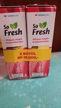 Product Review of (ISI 2) SO FRESH Minyak Angin Aromatherapy 10ml | ROOL ON EUCALYPTUS & HOT from P**e 0