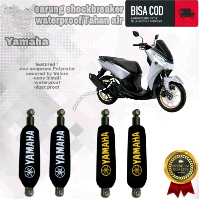 SARUNG SHOCK BREAKERS BELAKANG MOTOR 2 pcs ( sepasang ) . 0