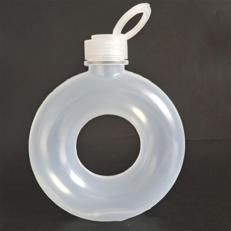 Product Introduction of Youth-friendly Water Bottle Bpa-free Drink Bottle Cute Donut Kids Water Bottle Leak-proof Travel Cup with Handle Ring Anti Fall 51
