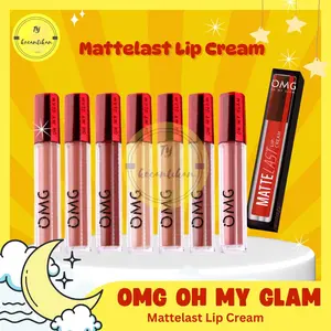 OMG Oh My Glam Matte Kiss Lip Cream 3.5g | Lipstik | Lip Cream omg lipstik