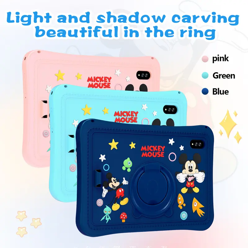 【Hancdon】Tablet Edukasi Anak Dengan Kemasan Tas/Tablet Android Untuk Belajar Anak/Tablet Aipet Anak Murah Layar Sentuh 7/10 inch Wifi/Bluetooth ipad  anak Toy komputer  anak/tab untuk anak/tablet android murah/tablet android anak Game Hadiah Permainan 1