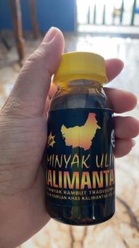 Product Review of Minyak Buah Ulin Khas Kalimantan isi 60 ml penumbuh rambut/ menghitamkan rambut Hitam Melebatkan Rontok Memanjangkan Penghitam herbal from h**1 0