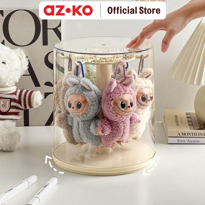 Gambar AZKO Stora Kotak Pajang Action Figure Rotating 23.5x23.5x26 cm - Krem Figur Miniatur Karakter Mainan Koleksi Collectible Figure Character dari AZKO ID Kota Administrasi Jakarta Barat Tokopedia