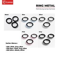 Gambar COPPER Ring Pelindung Kamera Kompatibel Untuk - Samsung Galaxy S26 - Plus/Ultra - Ring Metal Anti-Reflective (AR) dan Anti-Fog (AF) - S26, Blue dari Copper.Medan Kota Medan 4 Tokopedia