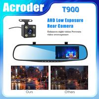 Gambar Acroder Dashcam Mobil 4.3 Inci HD 1080P Depan Belakang Ganda Lensa Loop Recording - T900, dashcam only-no card dari Acroder Indonesia Kab. Tangerang 1 Tokopedia