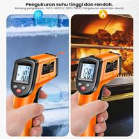 Gambar ALLEFIX Thermometer Industrial Infrared Laser Profesional dengan Akurasi ±1,5°C dan Resolusi 0,1°C untuk Pengukur Suhu Non-Kontak - 6907 - 6907 dari ALLEFIX Kota Surabaya 4 Tokopedia