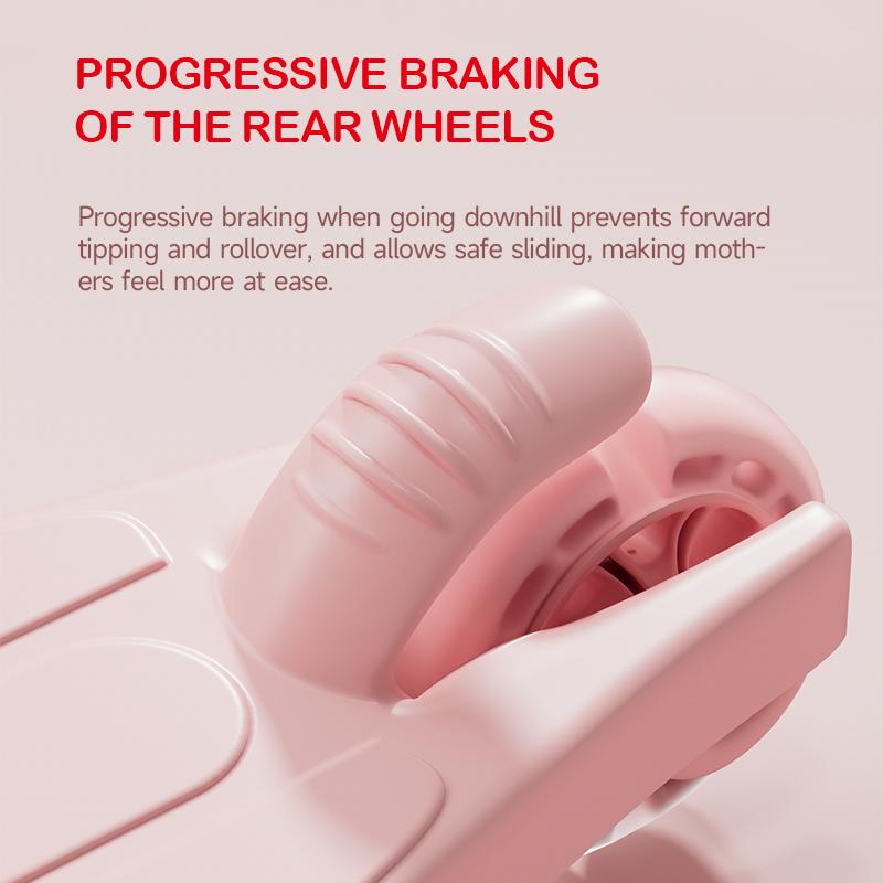 Product Introduction of BRUSAO Kids Outdoor Toy Scooter For Kids 3 Wheel Lightweight Folding Perfect Gift For Girls And Boys 11