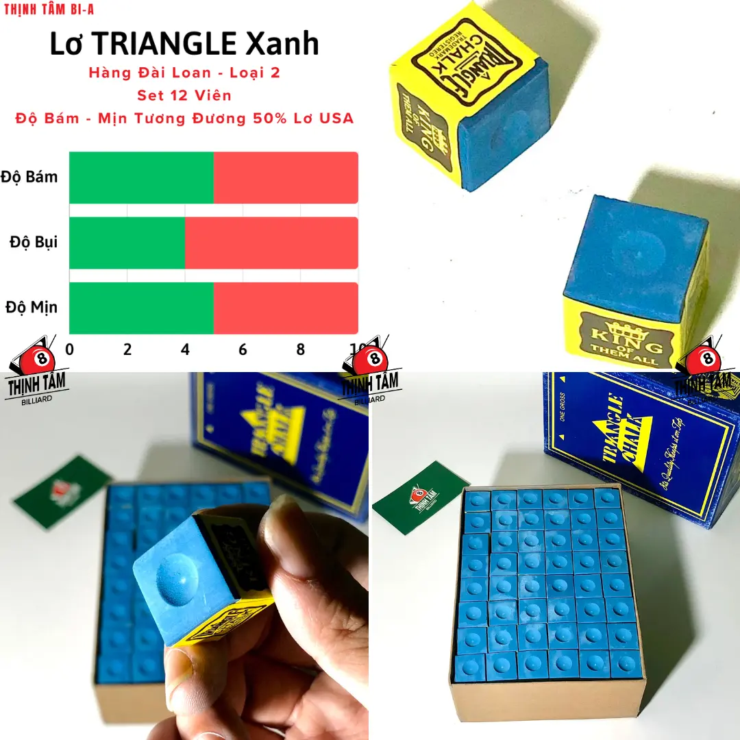 Set 12 Viên Lơ ĐL2 Vàng