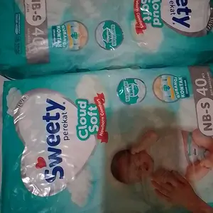 SWEETY Silver Pants Cloud Soft Tape & Pants | Popok Bayi Tipe Perekat & Celana Super Lembut & Anti Bocor