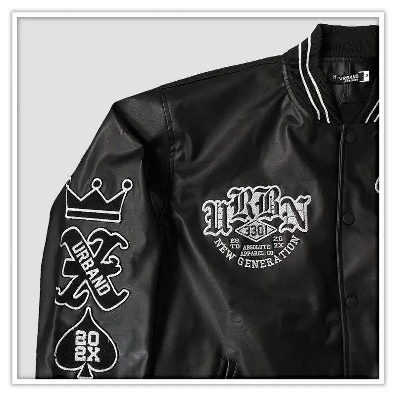 X Urband Absolute Jaket Varsity Semi Kulit New Generation 4
