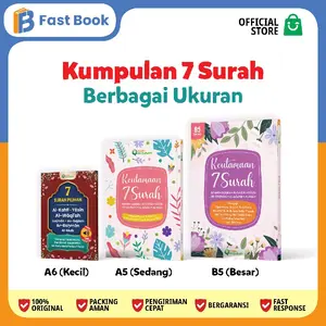 BEST SELLER Keutamaan 7 Surah Pilihan | Buku Muslimah | Buku Keutamaan 7 surah istimewa || Kado muslimah II Zikir Pagi Petang II Zikir Setelah Shalat II Ayat 1000 Dinar