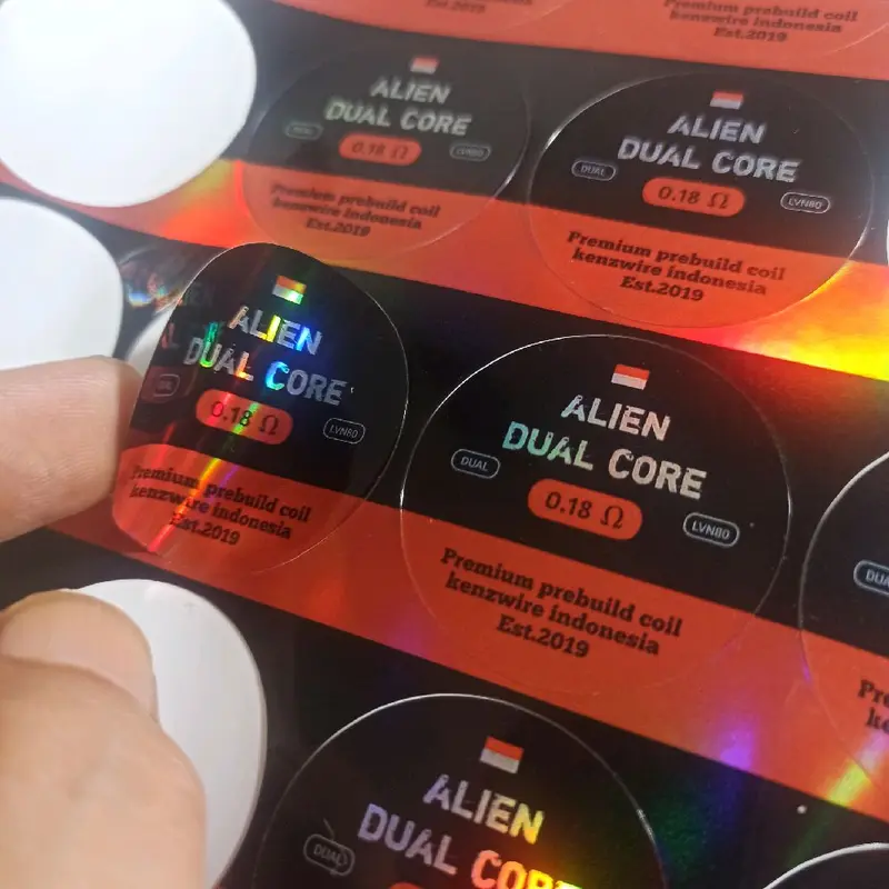 all varian stiker vinyl hologram kenzwire premium USA 2
