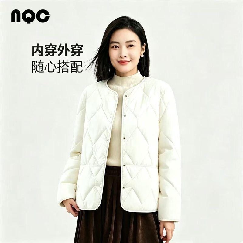Short casual jacket for autumn and winter, quilted cotton coat, suitable for…