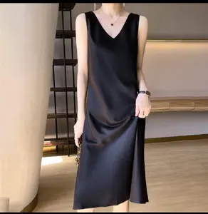 Top | Inner daleman selutut | Dress satin