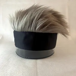 Topi Wig Cosplay Rambut Palsu Karakter Pria Dewasa
