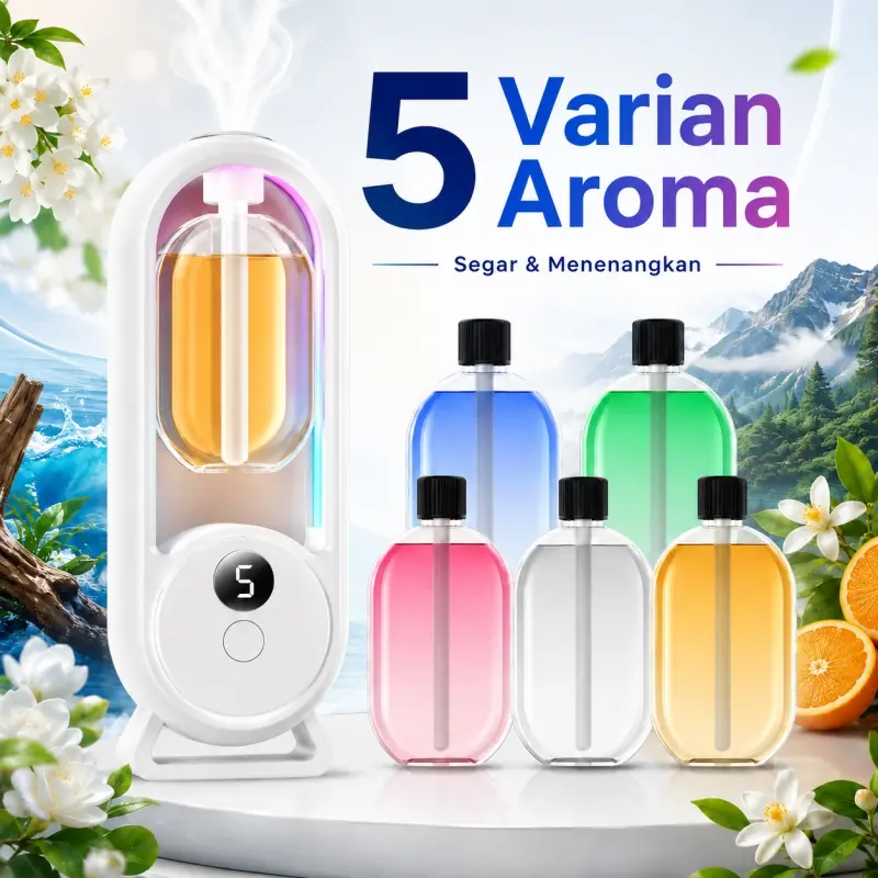 Mesin Aroma Otomatis Mesin Aroma Kamar Mandi Deodorant Kamar Mandi Deodorant