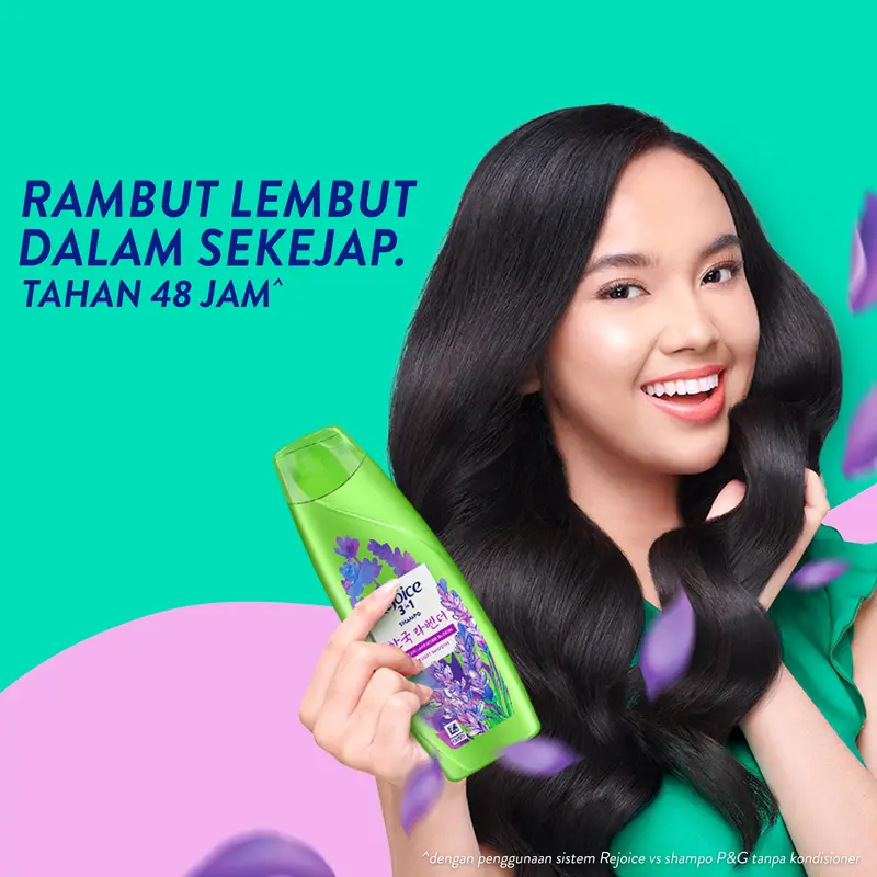 Rejoice Shampo Rich Halus Lembut 150 ml 1 Pcs Dan Rejoice Conditioner Rich Halus Lembut 320 ml 1 Pcs 2