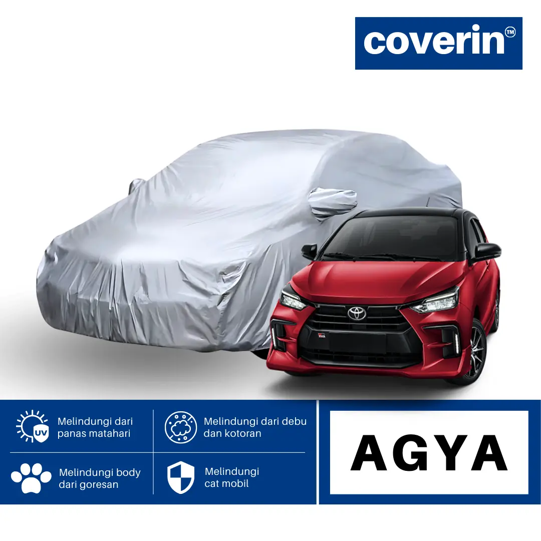 AYLA 2023 Body Cover Mobil agya Sarung Mobil agya 2023 agya lama all new agya new agya/agya 2022/agya 2021/agya gr/agya gr sport/ayla/ayla lama/ayla 2021/ayla 2022/ayla 2023/new ayla/all new ayla/brio/brio rs brio lama brio satya brio urbanite jazz yaris