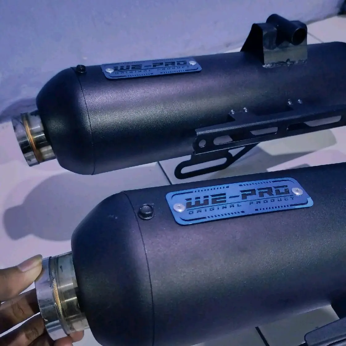 TERMURAH Knalpot SILINCER ONLY std racing pnp, untuk Semua Motor Matic Motorcycle inlet 26,28 aman buat Harian Produk WEPRO RACING Indonesia