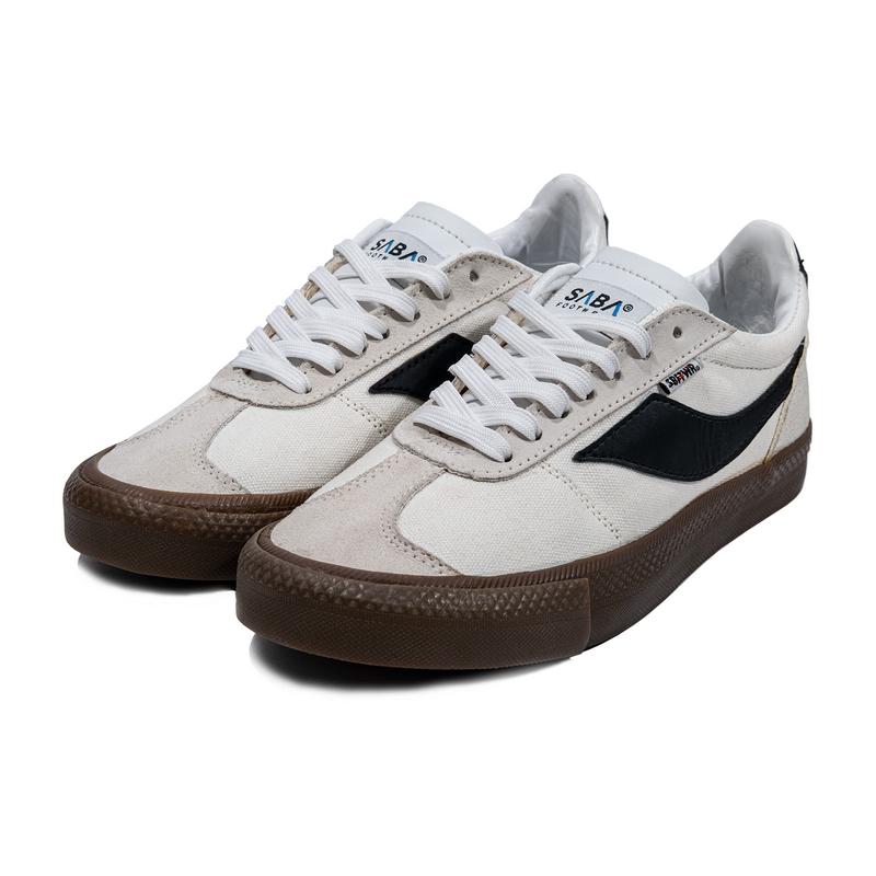 SABA Brazilian Mono Off White Dark Gum - Sepatu Sneakers Casual Pria Wanita 0