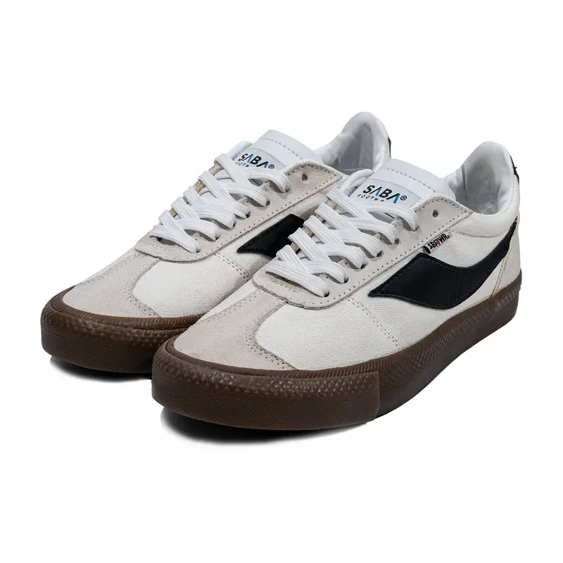SABA Brazilian Mono Off White Dark Gum - Sepatu Sneakers Casual Pria Wanita 0
