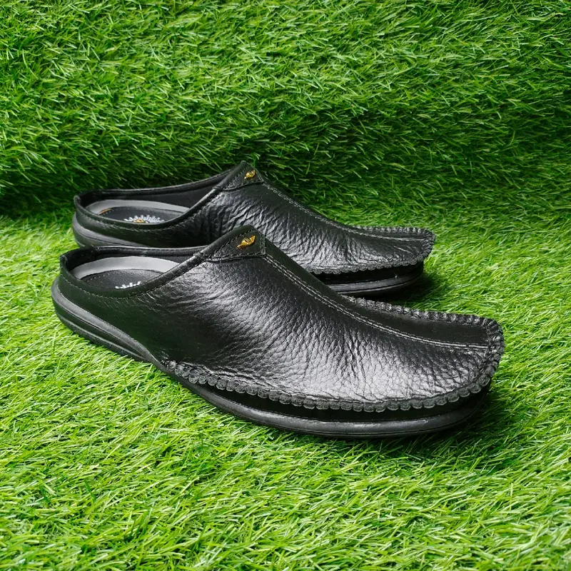 SEPATU SANDAL BUSTONG KULIT PRIA DR. IAM 261 TAN ( PRODUKSI SENDIRI ) 2