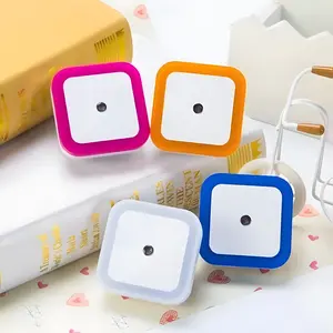 Lampu tidur night/Sleep Mini lamp dekorasi hias kotak LED otomatis sensor cahaya