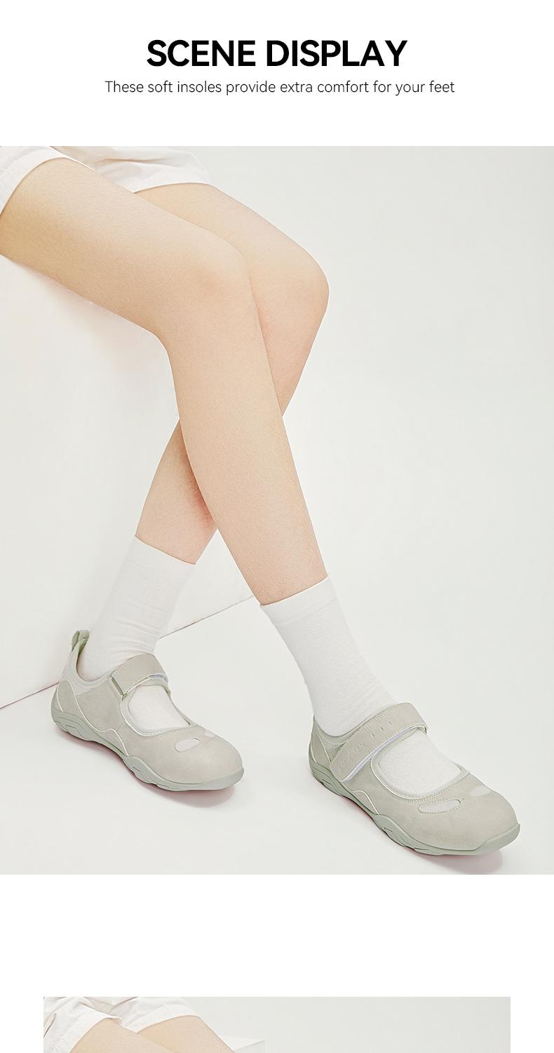 [Maggy Shoes] BOSTANTEN Sneakers Wanita ‌Sepatu Mary Jane Tertutup Kasual Ringan Serbaguna Nyaman Bersol Lembut Bernapas