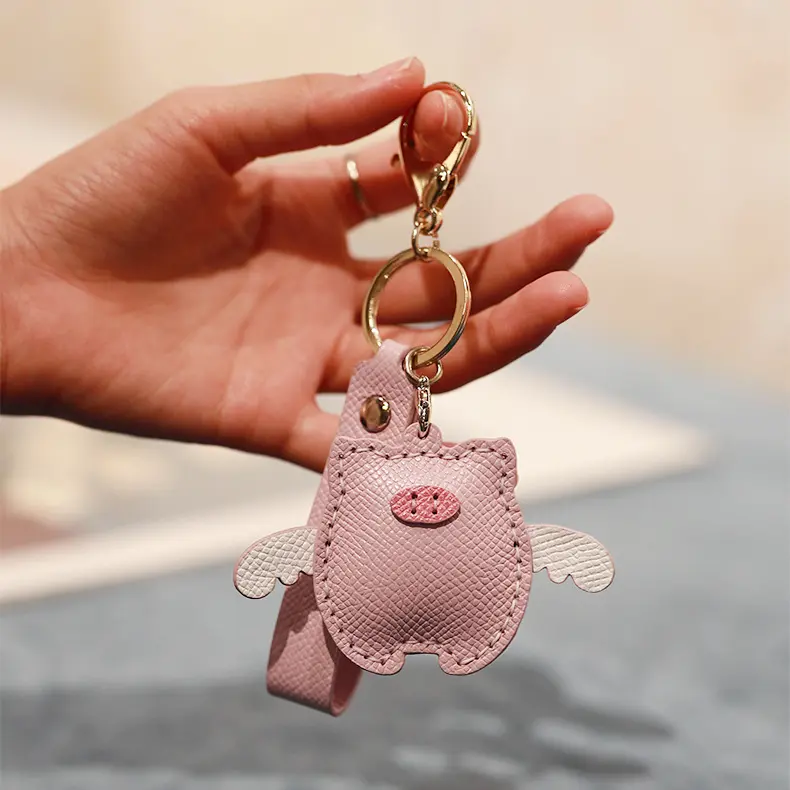 จี้กุญแจทอมือ, DIY, แพ็คเกจวัสดุทำมือใหม่, ไอเดียของขวัญ, น่ารัก, อุปกรณ์เสริมกระเป๋า Pigter บิน