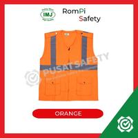 Gambar Rompi Safety Proyek Kerja Lapangan IMJ Scotlight 2 Kantong dari Pusat Safety Kota Administrasi Jakarta Barat 5 Tokopedia