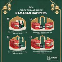 Gambar Bitte Food Ramadan Hampers Gift Parcel Frozen Chicken Marinade + Premium Hot/Cold Lunch Bag FREE Chili Saffron (Bingkisan Kado Parsel Hadiah) Limited Edition - A (5x120g), Breast/Dada dari Bitte Food Kota Administrasi Jakarta Pusat 3 Tokopedia