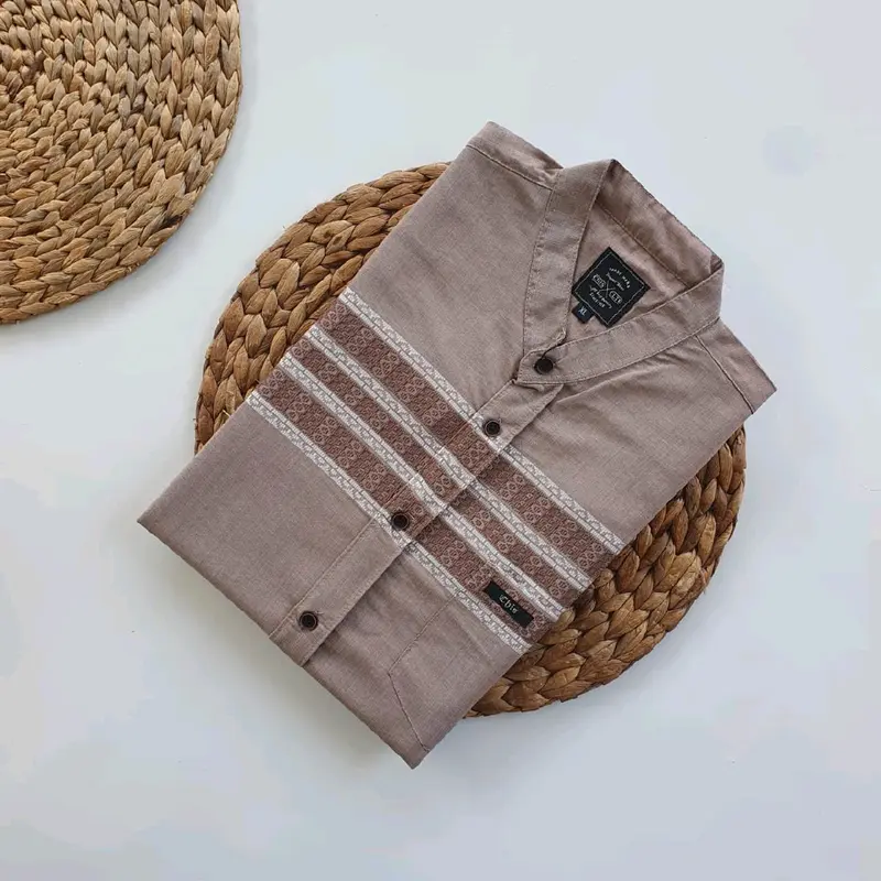 KEMKO PENDEK SONGKET MADINAH LEMBUT Casual Dewasa Katun Koko 0