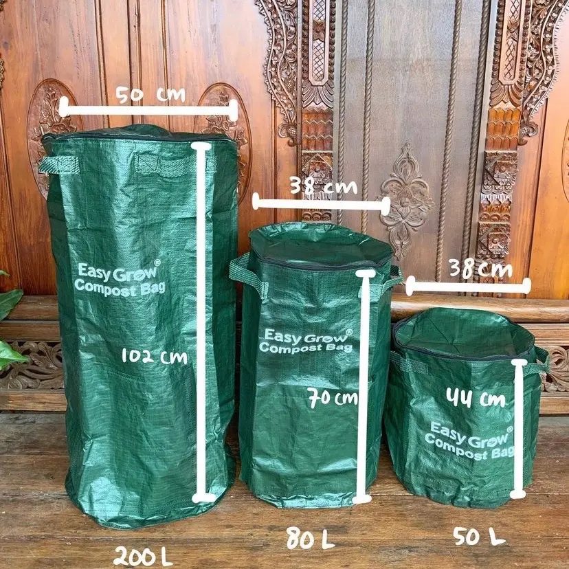 Compost Bag Easygrow Size L (200 liter)/Kantong kompost 200 liter termurah