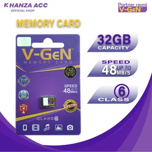 KHANZAACC VGEN 32GB Memory Micro SD Memori Card Storage