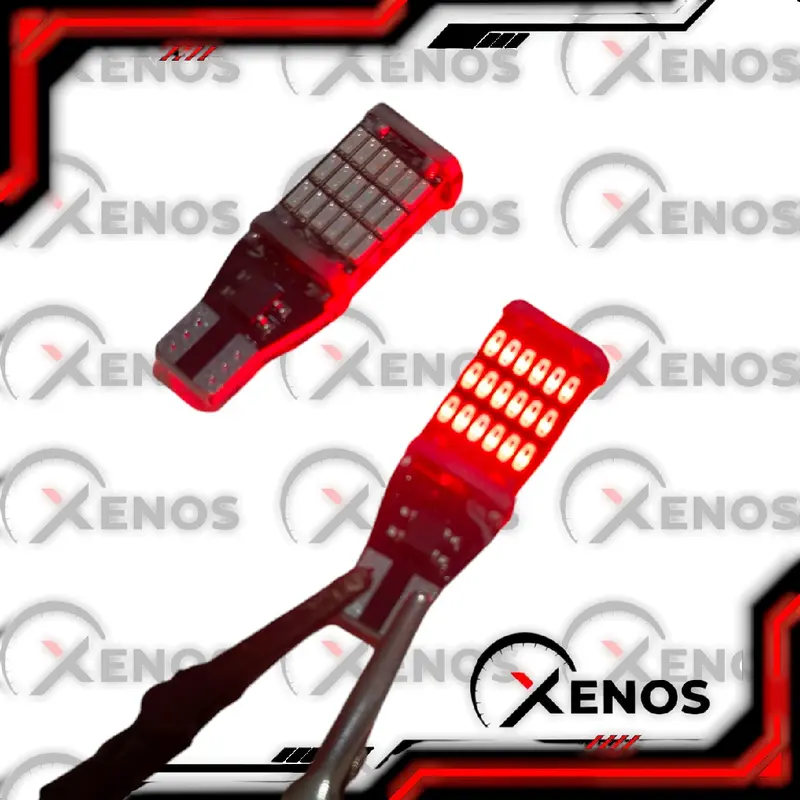 Bohlam lampu sein T10 dajjal led motor XENOS Motorcycle 3